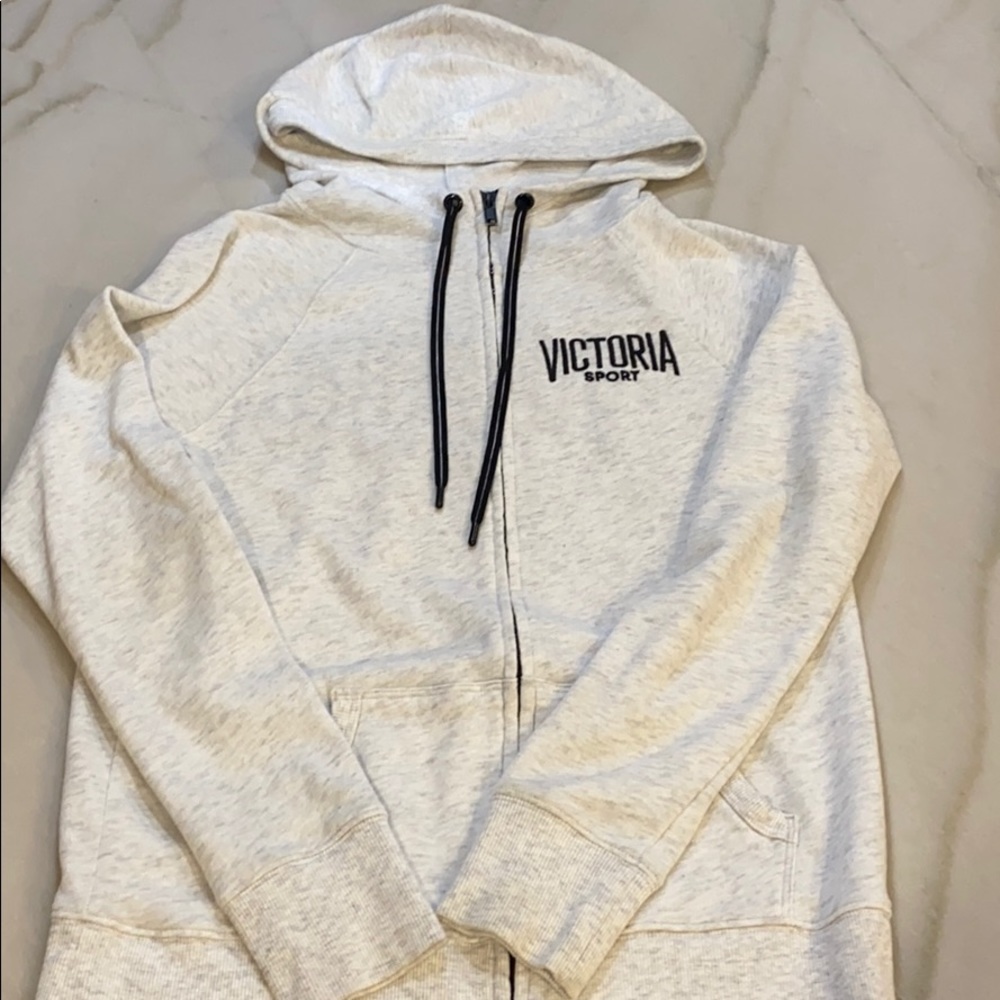 NWOT Victoria Sport Zippered Sweatshirt